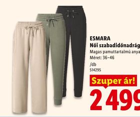 ESMARA Női szabadidőnadrág – Lidl