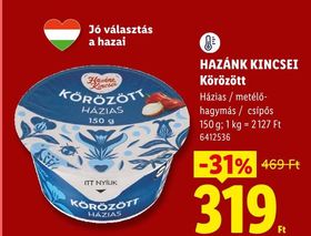 HAZÁNK KINCSEI Körözött – Lidl