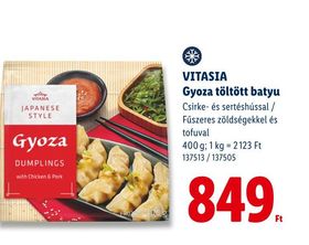 VITASIA Gyoza töltött batyu – Lidl