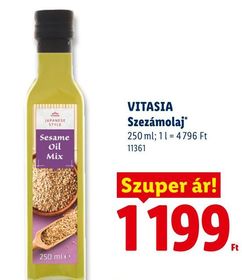 VITASIA Szezámolaj – Lidl