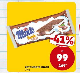 Zott ZOTT MONTE SNACK – Penny