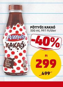Pöttyös PÖTTYÖS KAKAÓ – Penny