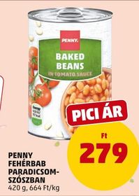 PENNY FEHÉRBAB PARADICSOM-SZÓSZBAN – Penny