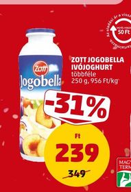 Zott ZOTT JOGOBELLA IVÓJOGHURT – Penny