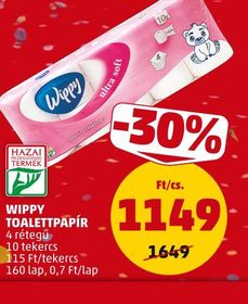 Wippy WIPPY TOALETTPAPÍR – Penny