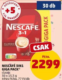Nescafé NESCAFÉ 3IN1 GIGA PACK – Penny