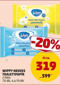 Wippy WIPPY NEDVES TOALETTPAPÍR – Penny