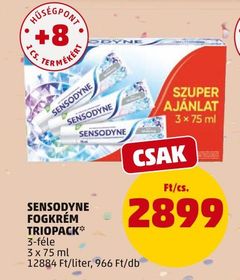 Sensodyne SENSODYNE FOGKRÉM TRIOPACK* – Penny