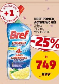 Bref BREF POWER ACTIVE WC GÉL – Penny