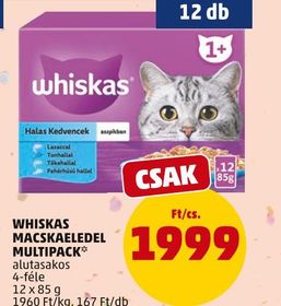 WHISKAS MACSKAELEDEL MULTIPACK* – Penny