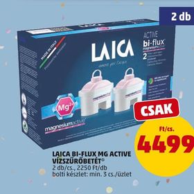 LAICA BI-FLUX MG ACTIVE VÍZSZŰRŐBETÉT* – Penny