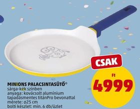 MINIONS PALACSINTASÜTŐ – Penny