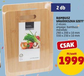 BAMBUSZ VÁGÓDESZKA SZETT – Penny