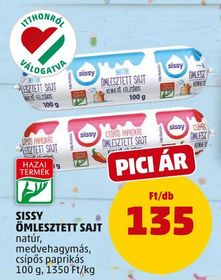 Sissy SISSY ÖMLESZTETT SAJT – Penny