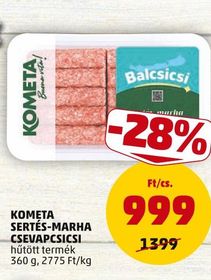 KOMETA SERTÉS-MARHA CSEVAPCSICSI – Penny