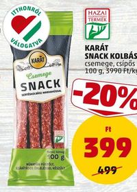 KARÁT SNACK KOLBÁSZ – Penny