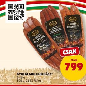 GYULAI GRILLKOLBÁSZ* – Penny