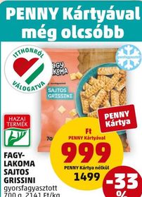 FAGYLAKOMA SAJTOS GRISSINI – Penny