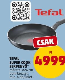 TEFAL SUPER COOK SERPENYŐ* – Penny