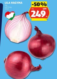 LILA HAGYMA – Aldi