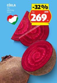 CÉKLA – Aldi