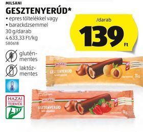 MILSANI GESZTENYERÚD* – Aldi