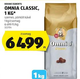 DOUWE EGBERTS OMNIA CLASSIC, 1 KG* – Aldi