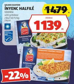 GOLDEN SEAFOOD ÍNYENC HALFILÉ – Aldi