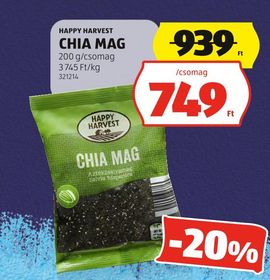 HAPPY HARVEST CHIA MAG – Aldi