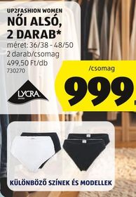 UP2FASHION WOMEN NŐI ALSÓ, 2 DARAB* – Aldi