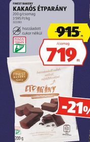 FINEST BAKERY KAKAÓS ÉTPARÁNY – Aldi