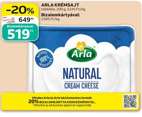 Arla ARLA KRÉMSAJT – Auchan