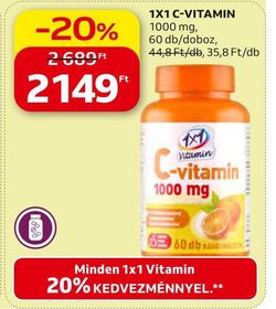 1x1 1X1 C-VITAMIN – Auchan