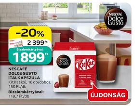 Nescafé NESCAFÉ DOLCE GUSTO ITAL KAPSZULA – Auchan