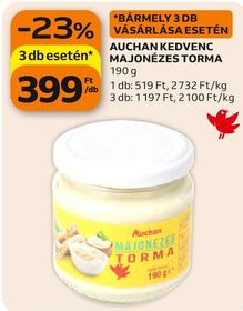 Auchan AUCHAN KEDVENC MAJONÉZES TORMA – Auchan
