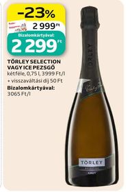 Törley TÖRLEY SELECTION VAGY ICE PEZSGŐ – Auchan