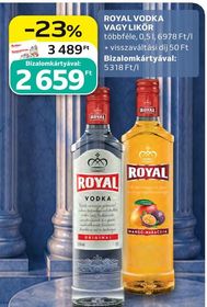 Royal ROYAL VODKA VAGY LIKŐR – Auchan