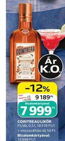 Cointreau COINTREAU LIKŐR – Auchan
