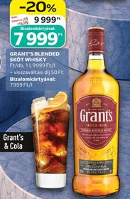 Grant's GRANT'S BLENDED SKÓT WHISKY – Auchan