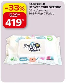 Baby Gold BABY GOLD NEDVES TÖRLŐKENDŐ – Auchan