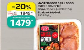 Master Good MASTER GOOD GRILL GOOD CSIRKE COMBFILÉ – Auchan