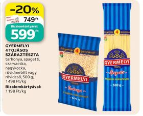 GYERMELYI 4 TOJÁSOS SZÁRAZTÉSZTA – Auchan