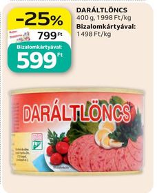DARÁLTLÖNCS – Auchan
