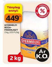 GYERMELYI BÚZAFINOMLISZT – Auchan