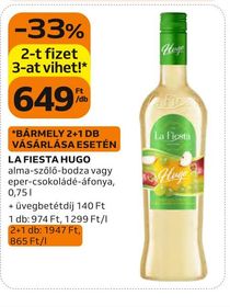 La Fiesta LA FIESTA HUGO – Auchan