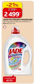 Jade JADE FOLYÉKONY MOSÓSZER – Auchan