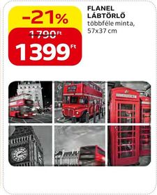 FLANEL LÁBTÖRLŐ – Auchan