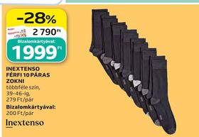 Inextenso INEXTENSO FÉRFI 10 PÁRAS ZOKNI – Auchan
