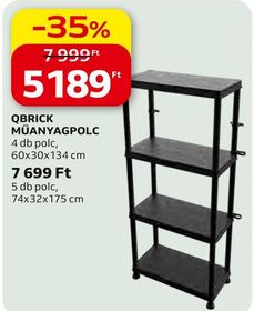 Qbrick QBRICK MŰANYAGPOLC – Auchan