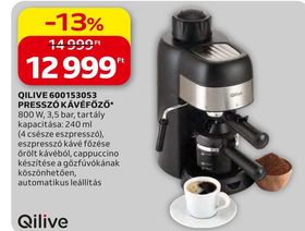 Qilive QILIVE 600153053 PRESSZÓ KÁVÉFŐZŐ – Auchan
